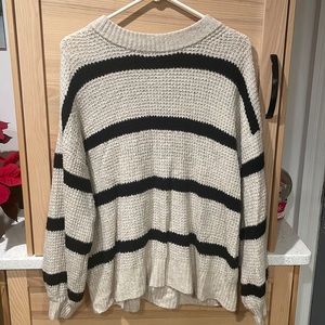 Striped American Eagle Sweater